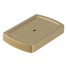 Sandalwood Zinc & Stainless Steel Soap Dish
